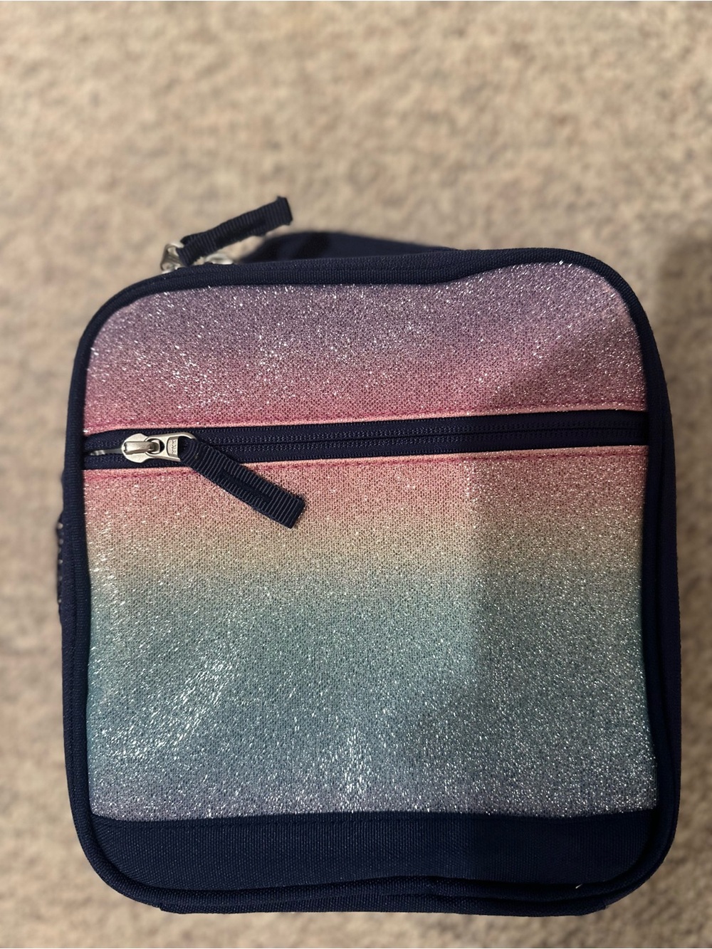 Pottery Barn Kids Glitter Ombre Lunch Box